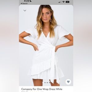 Princess Polly white dress